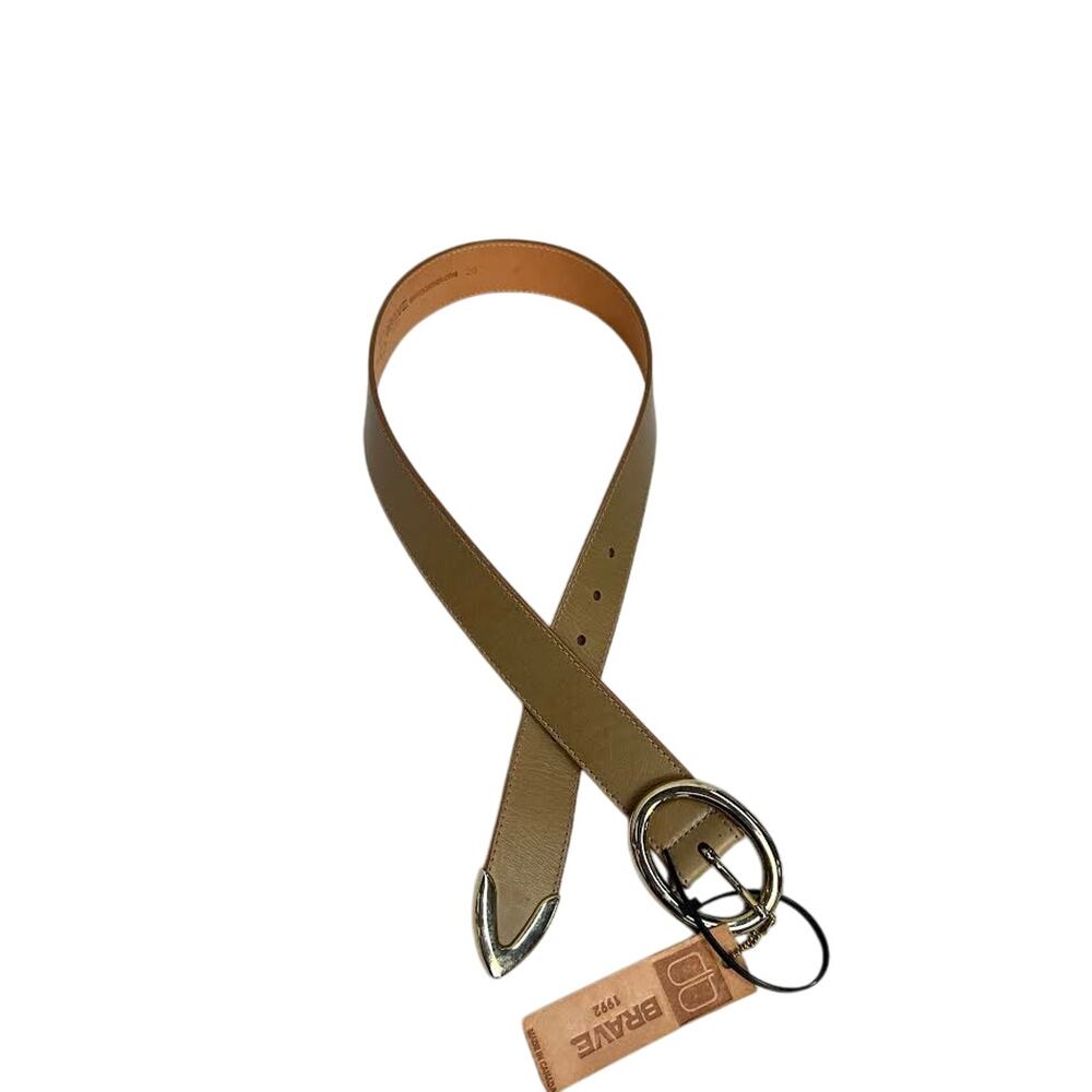 NWT! Brave Eziz Nappa Leather‎ Italy Belt SIZE-30